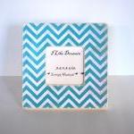 Teal Chevron Pi..