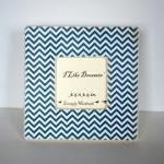 Navy Blue Chevron Picture F..