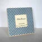 Navy Blue Chevron Picture F..