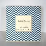 Navy Blue Chevron Picture F..