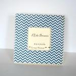 Navy Blue Chevron Picture F..
