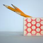 Pretty Polka Dot Pencil Box
