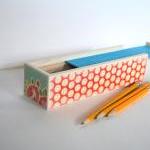 Pretty Polka Dot Pencil Box