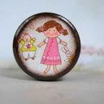 Paper Doll Powder Box