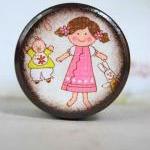 Paper Doll Powder Box