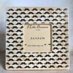 Mustache Picture Frame - Bl..