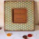Green Polka Dot Frame